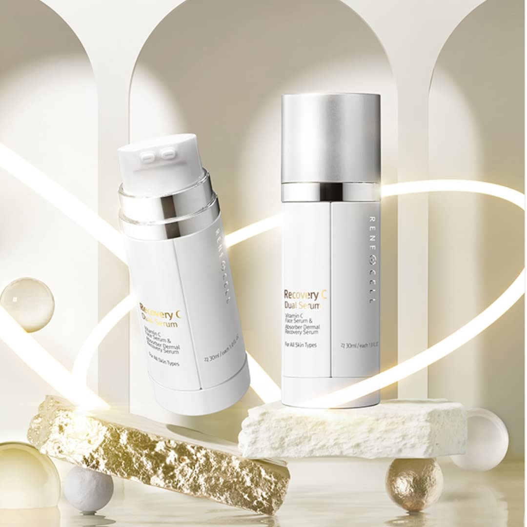 Rene-Cell Recovery Serum 30ml 2本セット Amazon.com: RENECELL |NEW| Recovery C Dual Serum (60ml/2.0fl.oz